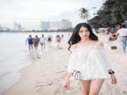 厦门美女伴游预约健身网红容巾龙