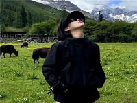 广州导游美女主播集极玲