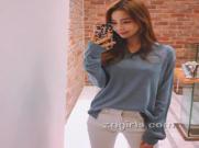 青岛美女伴游预约展销车模度丽华